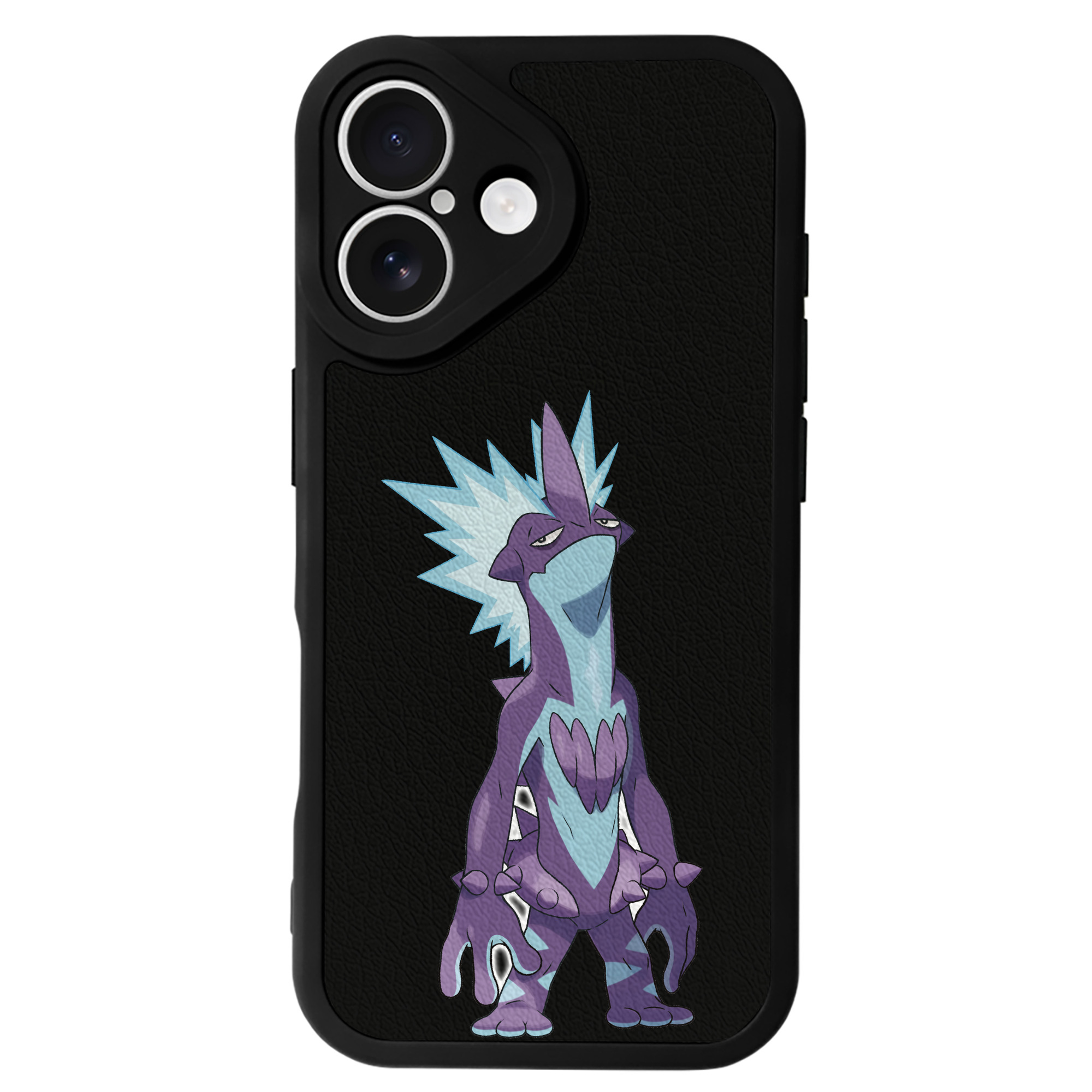 （画像用） ポケットモンスター Pokémon 【iPhone 16シリーズ対応】シリコンスマホケース（レザー調） 材質：シリコン